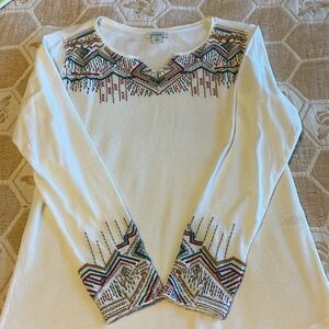 SUNDANCE CATALOG THERMAL TEE